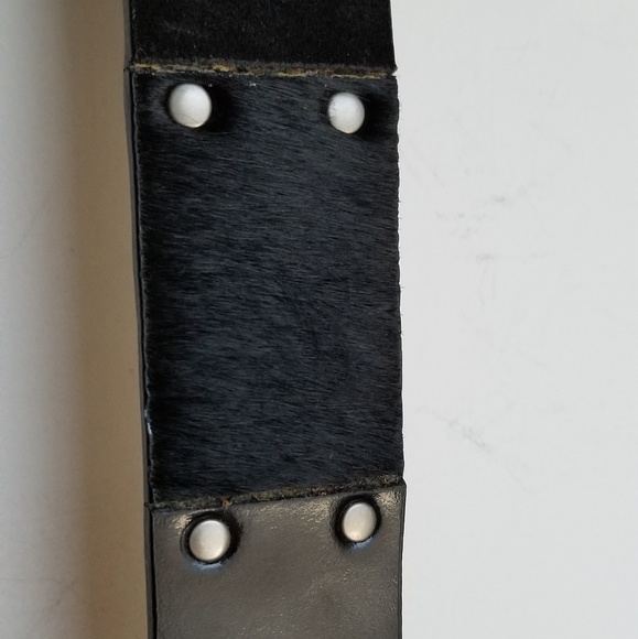 Nine West leather belt L black - Picture 5 of 8